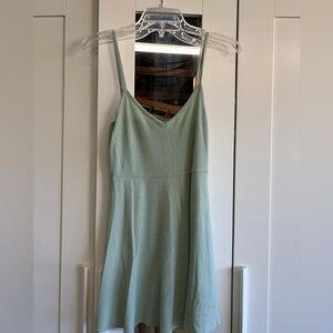 Summer Mint Green Sleeveless Dress
